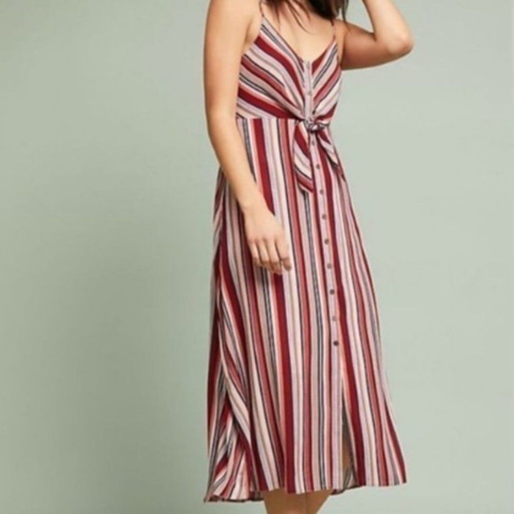 Anthropologie Anama Algonquian Midi Dress NWOT - Picture 2 of 7